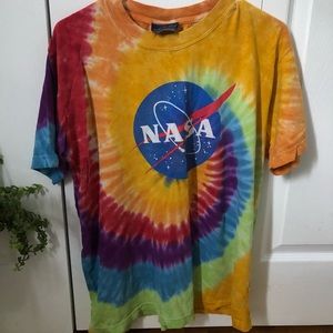 Tie dye NASA t-shirt
